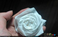 折纸大全：一分钟折出玫瑰花