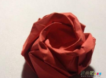 折纸大全：折纸玫瑰花