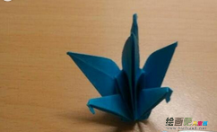 折纸大全：双头千纸鹤的折纸方法