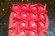 折纸大全：连体玫瑰花的折纸方法