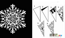 剪纸图案大全：教你7种雪花剪纸步骤