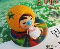 橡皮泥手工制作：可爱娃娃橡皮泥粘土手工制作