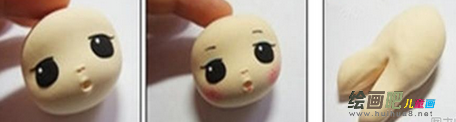 橡皮泥手工制作：橡皮泥diy可爱人偶娃娃教程