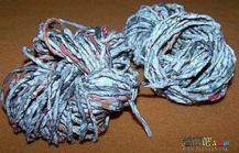 废物利用手工制作：编织收纳篮的做法