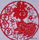 剪纸图案大全：剪纸作品