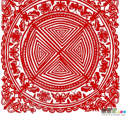 剪纸图案大全：剪纸教程