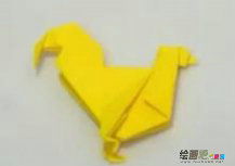 折纸大全：折纸公鸡怎么做