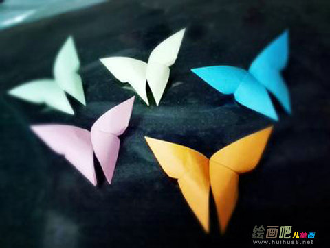 蝴蝶折纸法