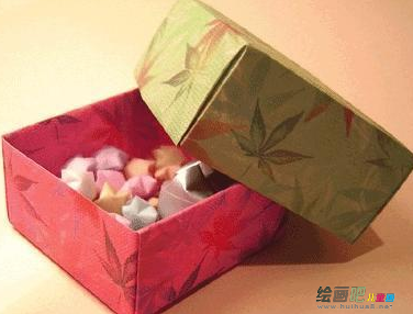 折纸大全：纸盒的折法图解
