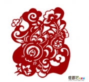 剪纸图案大全：兔