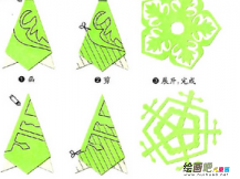 剪纸图案大全：民间剪纸特点