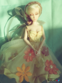 布艺手工制作：制作芭比娃娃花朵裙