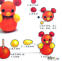 橡皮泥手工制作：天然的手艺