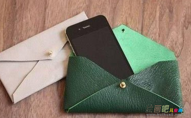 布艺手工制作：皮革手机包DIY方法步骤