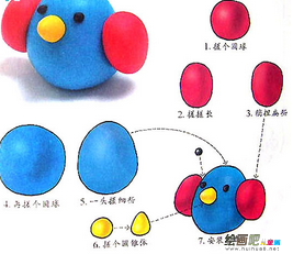 橡皮泥手工制作：彩泥制作教程