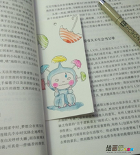 书签制作方法：原创DIY手绘书签