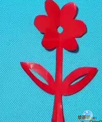 剪纸图案大全：超简单六瓣花剪纸教程