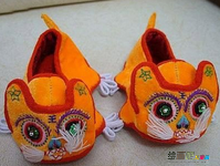 布艺手工制作：手工虎头鞋制作方法带图纸