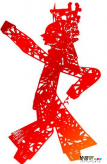 剪纸图案大全：剪纸与皮影在空间上表达的对比
