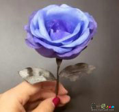 布艺手工制作：漂亮的布艺小花朵