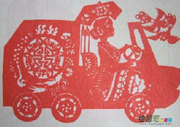 剪纸图案大全：剪纸中的阴剪与现代陶艺