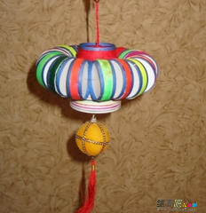 灯笼制作方法：一次性纸杯手工制作灯笼制作方法