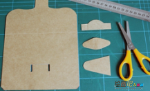 卡纸手工制作大全：DIY手工制作牛皮眼镜包的制