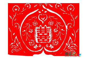 喜字剪纸