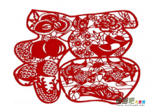 剪纸图案大全：文字剪纸