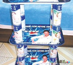 橡皮泥手工制作：易拉罐 水果筐