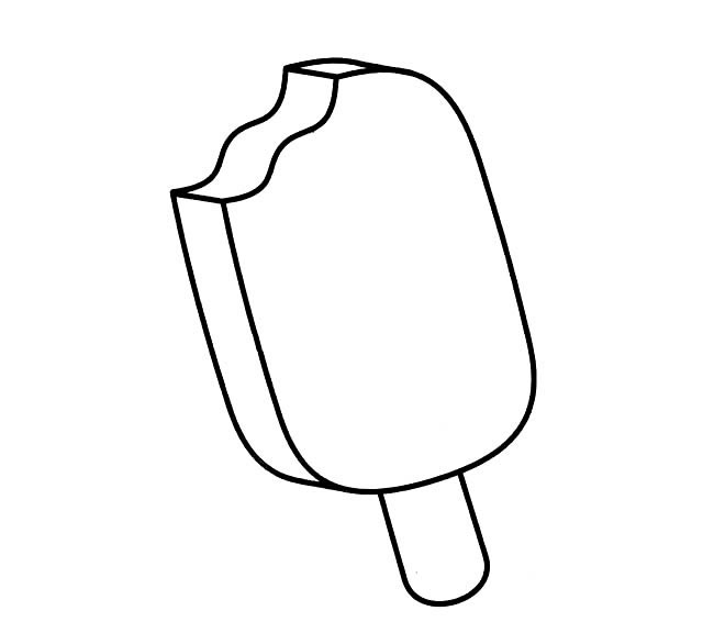 雪糕简笔画大全