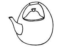 茶壶简笔画图片
