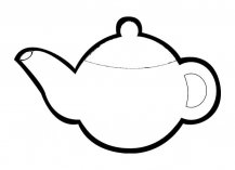 茶壶简笔画图片