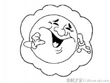 超萌可爱太阳简笔画图片