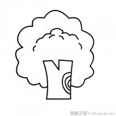 大树简笔画图片