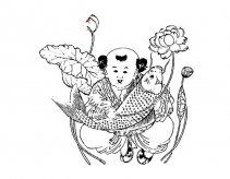 关于新年年年有鱼简笔画图片