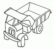 货车交通工具简笔画步骤图片大全