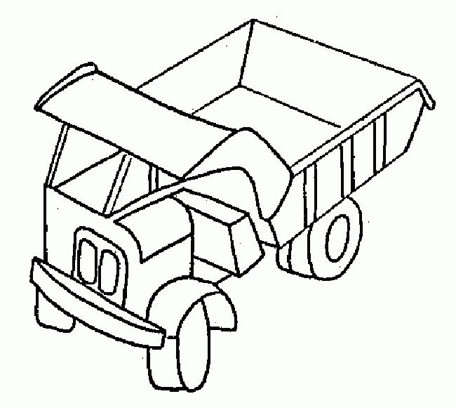 货车交通工具简笔画步骤图片大全
