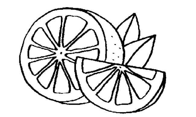 柠檬水果简笔画步骤图片大全