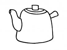 水壶物品简笔画步骤图片大全