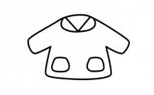 小衣服物品简笔画步骤图片大全