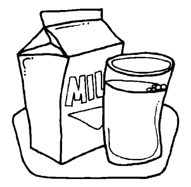 牛奶食物简笔画步骤图片大全