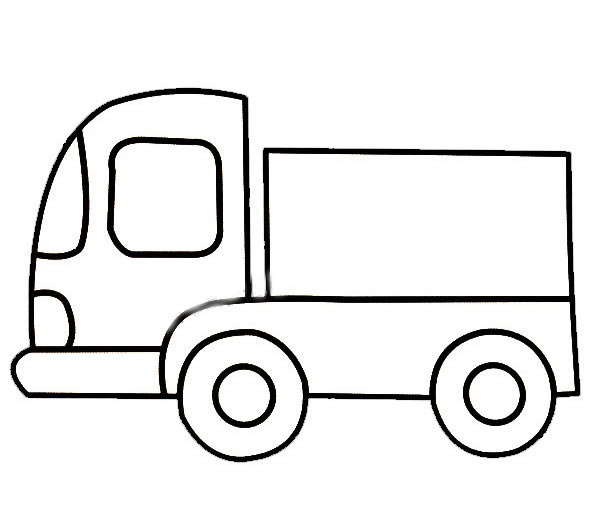 货车简笔画