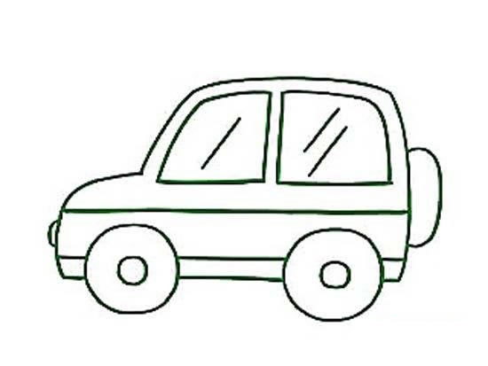 简笔画吉普车图片大全