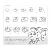 简单的托马斯怎么画简笔画
