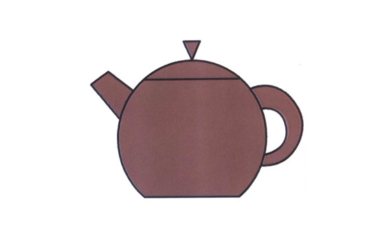 茶壶简笔画
