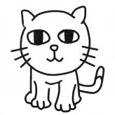 小猫简笔画图片大全