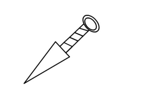 飞镖简笔画