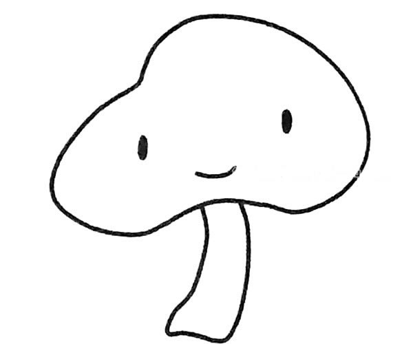 蘑菇简笔画图片