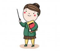 卡通女老师简笔画彩色图片